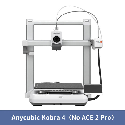 ANYCUBIC Kobra 4 Combo FDM MultiColor Print in 4 to 8 Color 3D Printer With Max 600mm/s Printing Speed Build Size 260x260x260mm